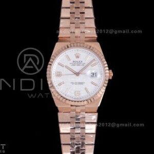 Land Dweller 127335 RG ESF White Dial On RG Bracelet A7135