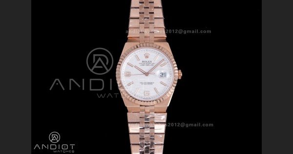 Land Dweller 127335 RG ESF White Dial On RG Bracelet A7135