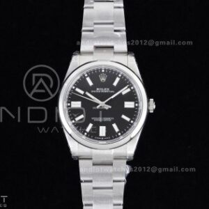 Oyster Perpetual 124300 41mm VSF 1:1 Best Edition 904L Steel Black Dial DD3230 V2