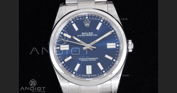 Oyster Perpetual 124300 41mm VSF 1:1 Best Edition 904L Steel Blue Dial DD3230 V2 - Image 3
