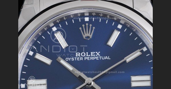 Oyster Perpetual 124300 41mm VSF 1:1 Best Edition 904L Steel Blue Dial DD3230 V2 - Image 4