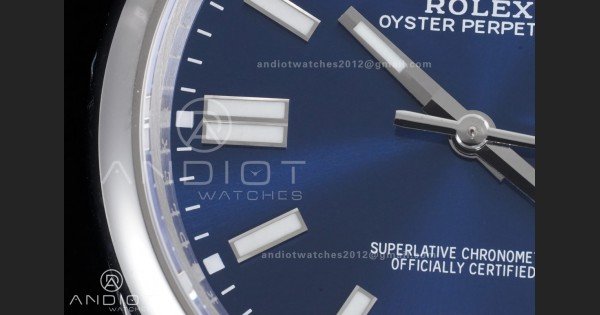 Oyster Perpetual 124300 41mm VSF 1:1 Best Edition 904L Steel Blue Dial DD3230 V2 - Image 6