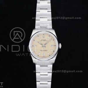 Oyster Perpetual 126000 36mm KRF 1:1 Best Edition 904L Steel Beige Dial VR3230