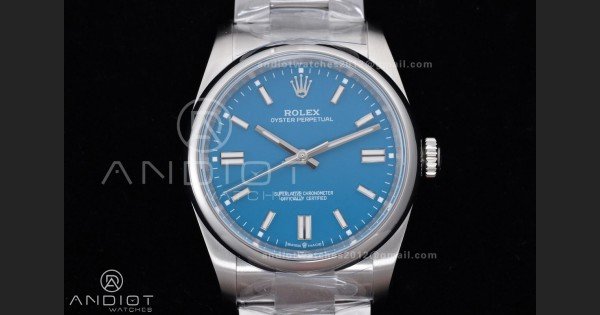 Oyster Perpetual 126000 36mm KRF 1:1 Best Edition 904L Steel New Blue Dial VR3230 - Image 3