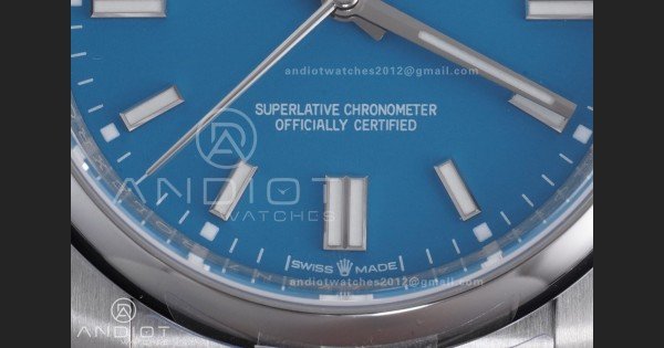 Oyster Perpetual 126000 36mm KRF 1:1 Best Edition 904L Steel New Blue Dial VR3230 - Image 5