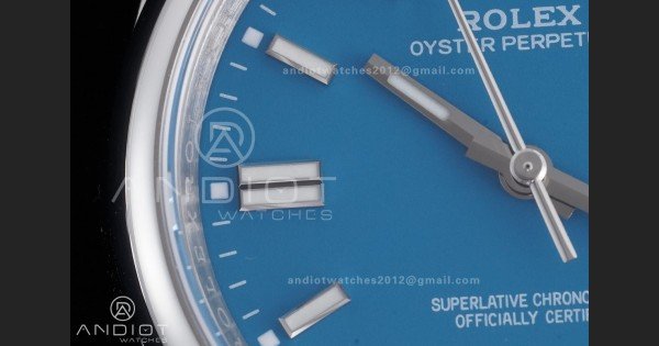 Oyster Perpetual 126000 36mm KRF 1:1 Best Edition 904L Steel New Blue Dial VR3230 - Image 6