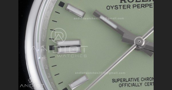 Oyster Perpetual 126000 36mm KRF 1:1 Best Edition 904L Steel Pistachio Dial VR3230 - Image 6