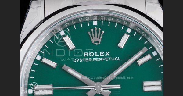 Oyster Perpetual 126000 36mm VSF 1:1 Best Edition 904L Steel Green Dial DD3230 V2 - Image 4