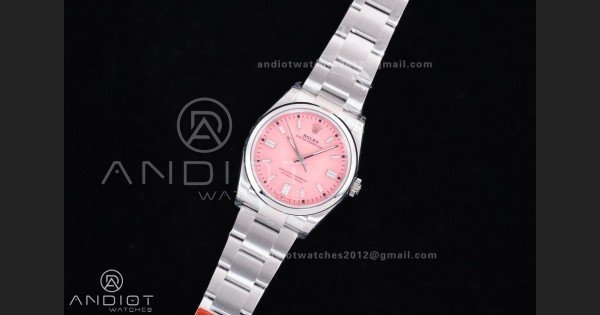 Oyster Perpetual 126000 36mm VSF 1:1 Best Edition 904L Steel Pink Dial DD3230 V2 - Image 2