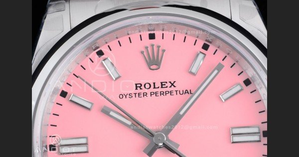 Oyster Perpetual 126000 36mm VSF 1:1 Best Edition 904L Steel Pink Dial DD3230 V2 - Image 4