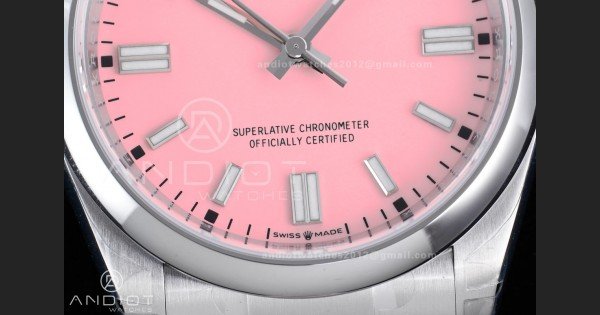 Oyster Perpetual 126000 36mm VSF 1:1 Best Edition 904L Steel Pink Dial DD3230 V2 - Image 5