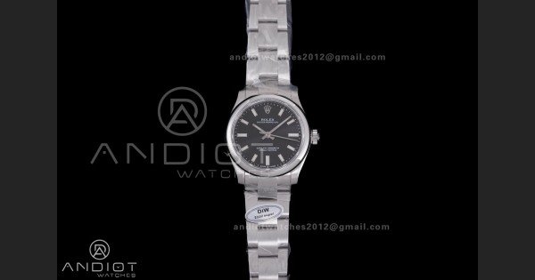 Oyster Perpetual 31mm 277200 DIWF Best Edition Black Dial on SS Bracelet A2232