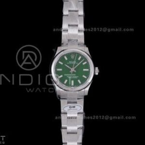 Oyster Perpetual 31mm 277200 DIWF Best Edition Green Dial on SS Bracelet A2232
