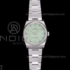 Oyster Perpetual 36mm 126000 904L VSF 1:1 Best Edition 2025 Pistachio Dial on 904L SS Bracelet VS3230