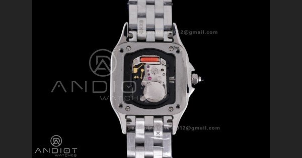 Panthère 22mm BVF 1:1 Best Edition SS White Dial on SS Bracelet Ronda Quartz - Image 9