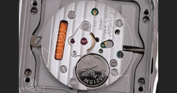 Panthère 27mm BVF 1:1 Best Edition SS White Dial on SS Bracelet Ronda Quartz - Image 9
