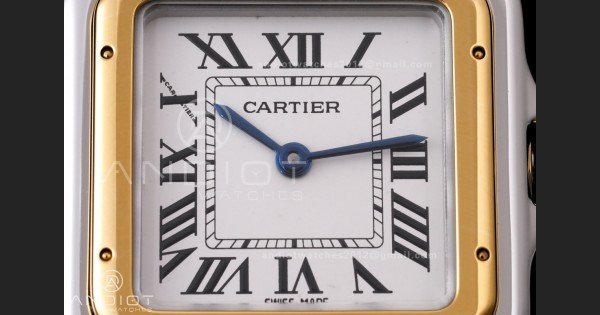 Panthère 27mm BVF 1:1 Best Edition SS/YG White Dial on SS/YG Bracelet Ronda Quartz - Image 4
