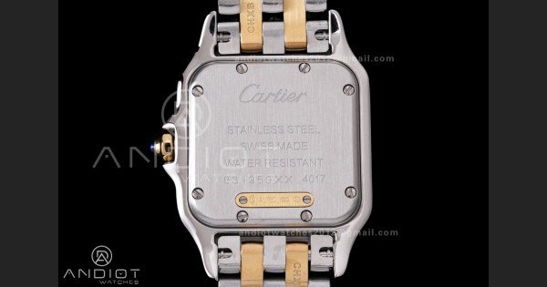 Panthère 27mm BVF 1:1 Best Edition SS/YG White Dial on SS/YG Bracelet Ronda Quartz - Image 5