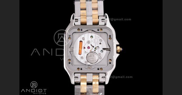 Panthère 27mm BVF 1:1 Best Edition SS/YG White Dial on SS/YG Bracelet Ronda Quartz - Image 7