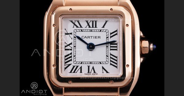Panthère Ladies 22mm RG AF 1:1 Best Edition White Dial on RG Bracelet Ronda Quartz - Image 4