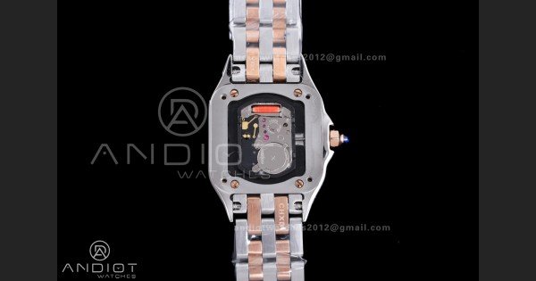 Panthère Ladies 22mm SS/RG AF 1:1 Best Edition White Dial on SS/RG Bracelet Ronda Quartz - Image 8