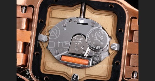 Panthère Ladies 27mm RG AF 1:1 Best Edition White Dial on RG Bracelet Ronda Quartz - Image 9