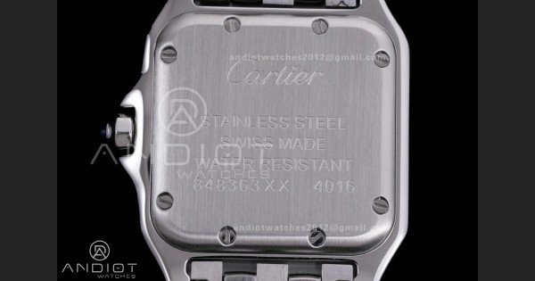 Panthère Ladies 27mm SS AF 1:1 Best Edition White Dial Diamonds Bezel on SS Bracelet Ronda Quartz - Image 6