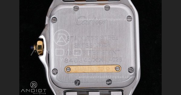 Panthère Ladies 27mm SS/YG AF 1:1 Best Edition White Dial Diamonds Bezel on SS/YG Bracelet Ronda Quartz - Image 6