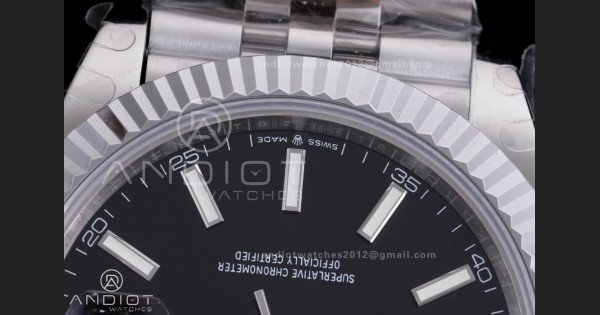 QF 41mm Datejust 126334 Black Dial 904L SS with Added Weight Bezel and Jubilee Bracelet, Approx. 149g - Image 6