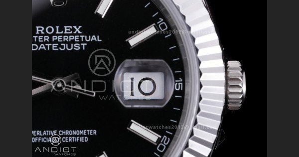 QF 41mm Datejust 126334 Black Dial 904L SS with Added Weight Bezel and Jubilee Bracelet, Approx. 149g - Image 7