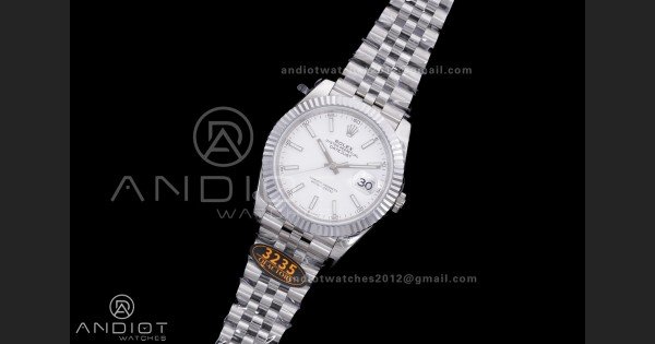 QF 41mm Datejust 126334 White Dial 904L SS with Added Weight Bezel and Jubilee Bracelet, Approx. 149g - Image 2
