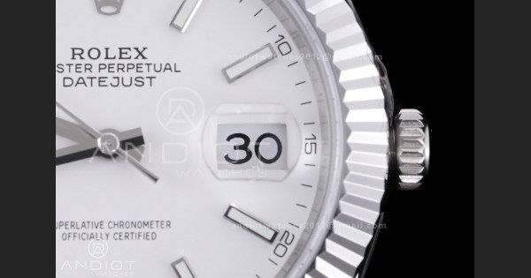 QF 41mm Datejust 126334 White Dial 904L SS with Added Weight Bezel and Jubilee Bracelet, Approx. 149g - Image 7