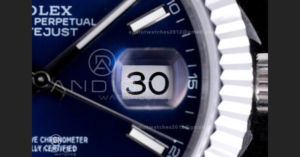 QF41mm Datejust 126334 Blue Dial 904L SS with Added Weight Bezel and Jubilee Bracelet, Approx. 149g - Image 7