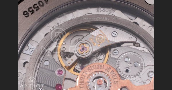 Royal Oak 39mm 15202IP Titanium ZF 1:1 Best Edition Blue Textured Dial on SS Bracelet A2121 V2 - Image 8