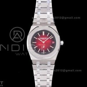 Royal Oak 39mm Titanium 16202XT ZF 1:1 Best Edition Red Dial on Bracelet A7121