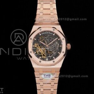 Royal Oak 41mm Openworked 15407 RG THBF 1:1 Best Edition on RG Bracelet SA3132 V2