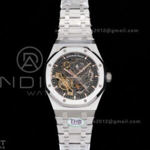 Royal Oak 41mm Openworked 15407 SS THBF 1:1 Best Edition on SS Bracelet SA3132 V2