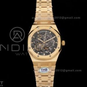 Royal Oak 41mm Openworked 15407 YG THBF 1:1 Best Edition on YG Bracelet SA3132 V2