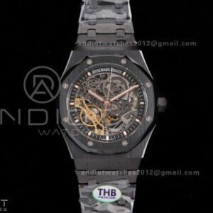 Royal Oak 41mm Openworked Ceramic 15416CE THBF 1:1 Best Edition on Ceramic Bracelet SA3132 V2