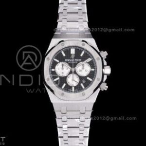 Royal Oak Chrono 26331 SS APSF 1:1 Best Edition Black Dial on SS Bracelet A2385