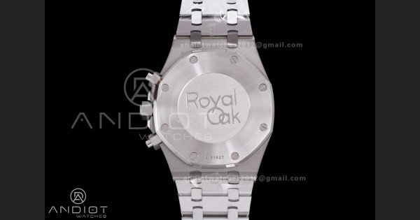 Royal Oak Chrono 26331 SS APSF 1:1 Best Edition Blue Dial on SS Bracelet A2385 - Image 6