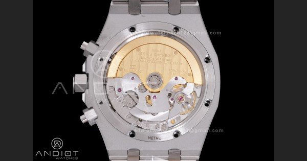 Royal Oak Chrono 26331 SS APSF 1:1 Best Edition Blue Dial on SS Bracelet A2385 - Image 9