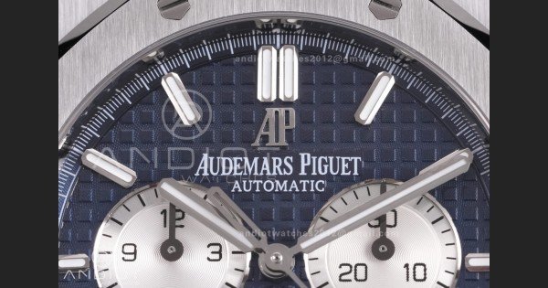 Royal Oak Chrono 26331 SS APSF 1:1 Best Edition Blue Dial on SS Bracelet A2385 - Image 4