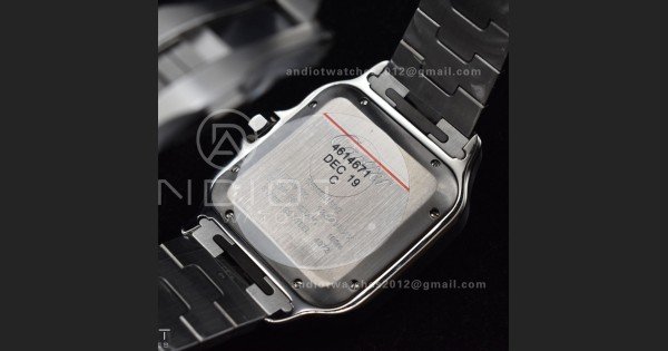 Santos de Cartier 40mm SS 2018 BVF 1:1 Best Edition White Dial on SS SmartLinks Bracelet MIYOTA 9015 V2 - Image 10