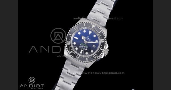 Sea-Dweller 126660 Deep Sea Blue C+F 1:1 Cameron Best Edition 904L SS Case and Bracelet VR3235 - Image 2