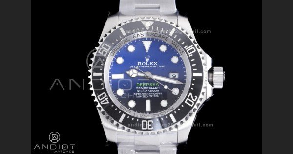 Sea-Dweller 126660 Deep Sea Blue C+F 1:1 Cameron Best Edition 904L SS Case and Bracelet VR3235 - Image 3