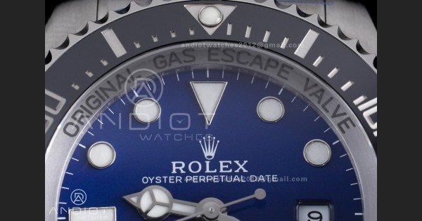Sea-Dweller 126660 Deep Sea Blue C+F 1:1 Cameron Best Edition 904L SS Case and Bracelet VR3235 - Image 4