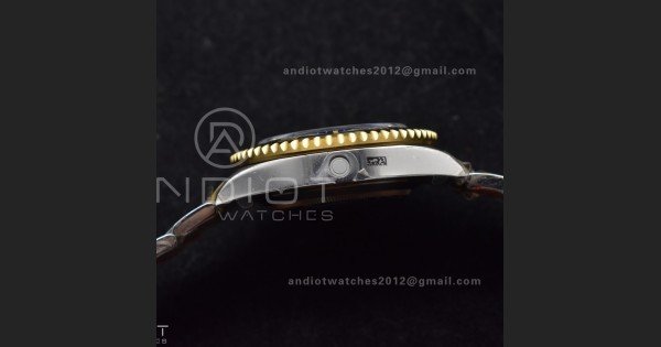Sea-Dweller Two Tone SS/YG 126603 GMF Best Edition Black Dial on SS/YG Bracelet A2824 V3 - Image 9