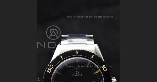 Seamaster 300 Heritage VSF 1:1 Best Edition Black Dial on SS Bracelet A8912 Super Clone - Image 6
