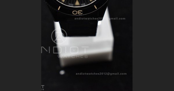 Seamaster 300 Heritage VSF 1:1 Best Edition Black Dial on SS Bracelet A8912 Super Clone - Image 8